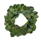 Vita Domi 30 Inch Magnolia Leaf Wreath Two Tone Green