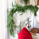 Vita Domi 6' Cedar Garland Extra Full with 200 Tips