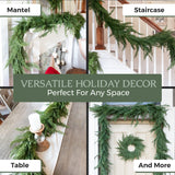 Vita Domi 6' Cedar Garland Extra Full with 200 Tips