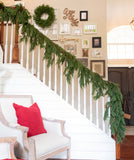 Vita Domi 6' Norfolk Pine Hanging Garland w/ 101 Large Tips