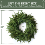 Vita Domi 30" Mixed wreath Extra Full with 138 TIPS