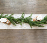 Vita Domi 6' Cedar Garland with 80 Tips