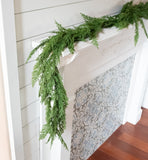 Vita Domi 6' Cedar Garland with 80 Tips